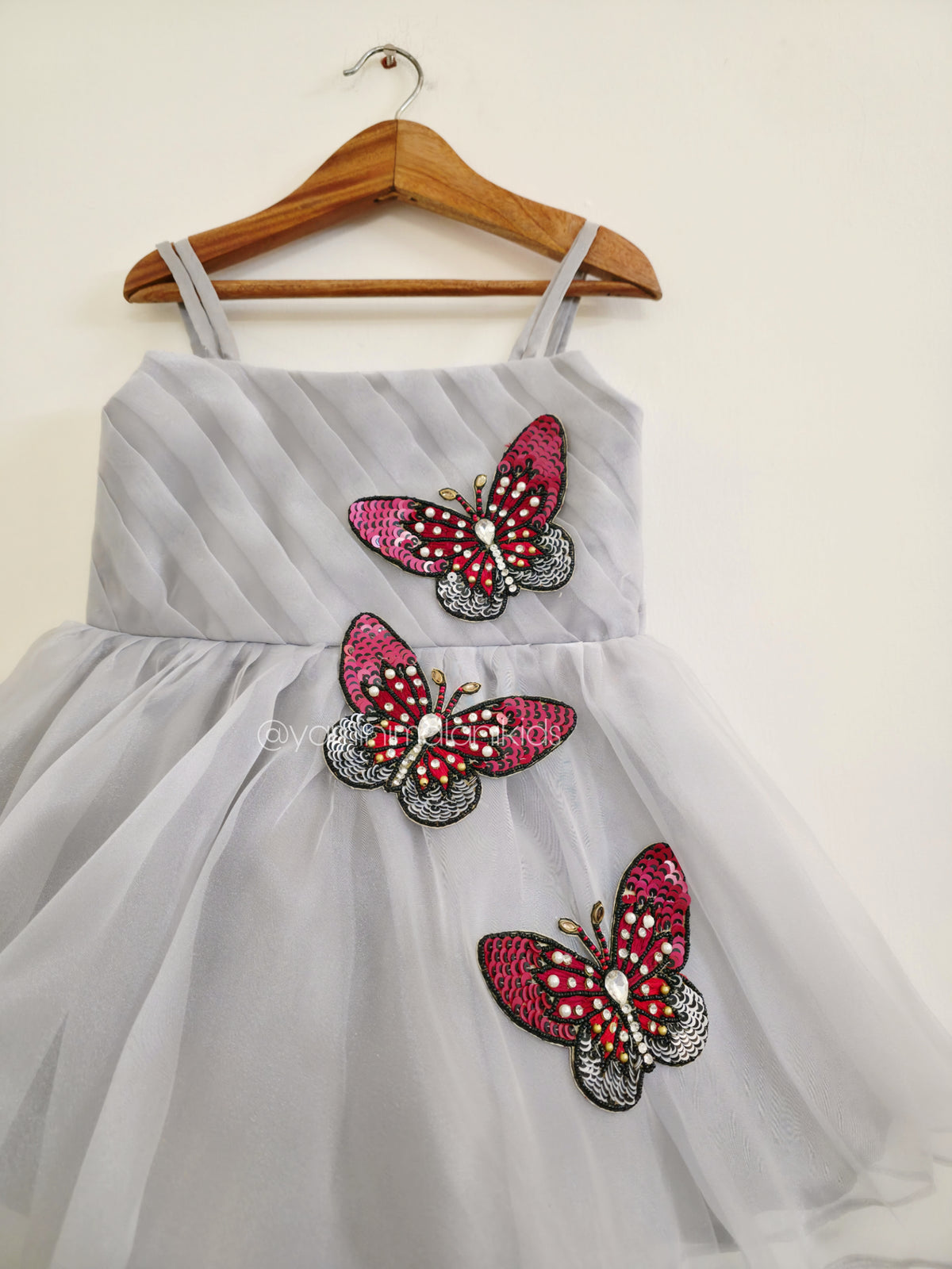 Ash Butterflies Dress