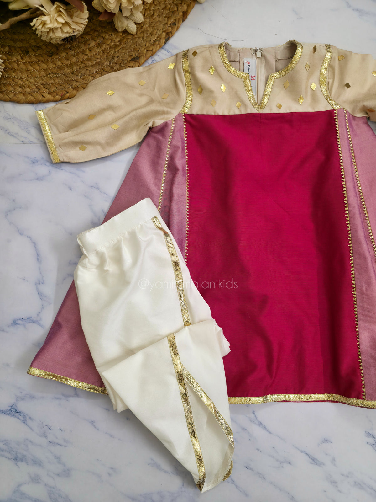 Beige Pink Kali Set