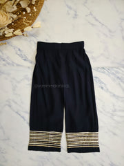 Navy Blue Sequins and Gota Co-Ords