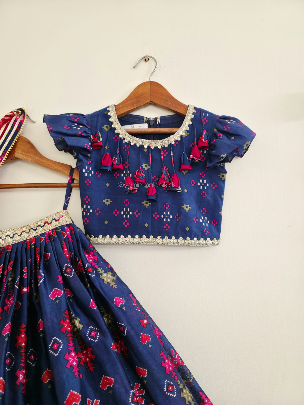 Blue Patola Lehenga