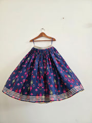 Blue Patola Lehenga