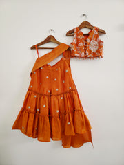 Rust Orange Whirl