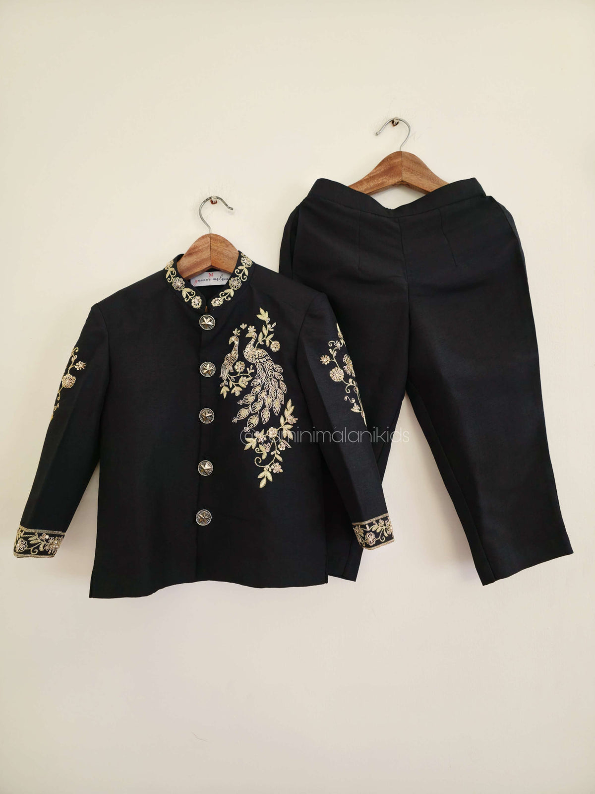 Onyx Peacock Prince Coat