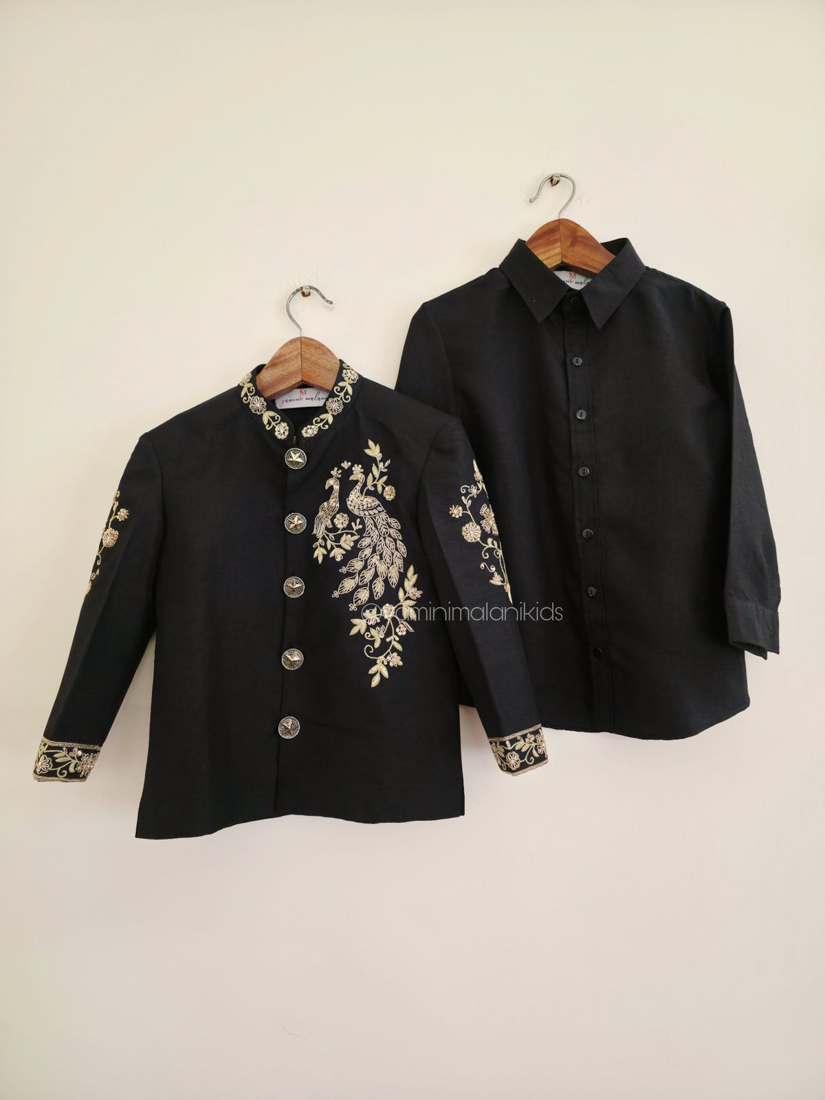 Onyx Peacock Prince Coat