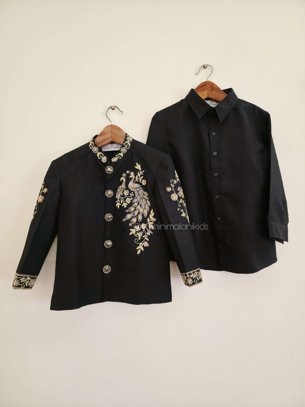 Onyx Peacock Prince Coat