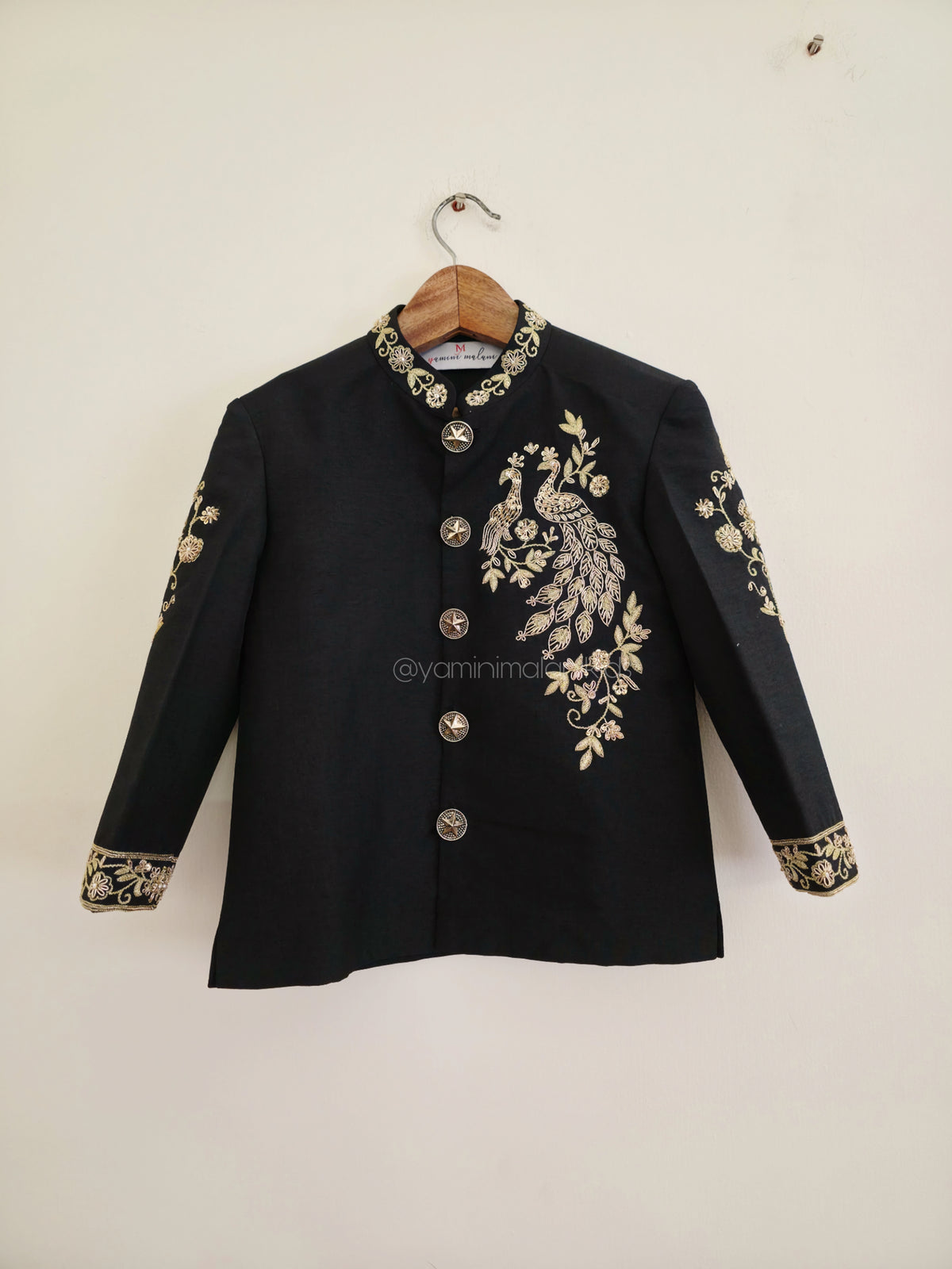 Onyx Peacock Prince Coat