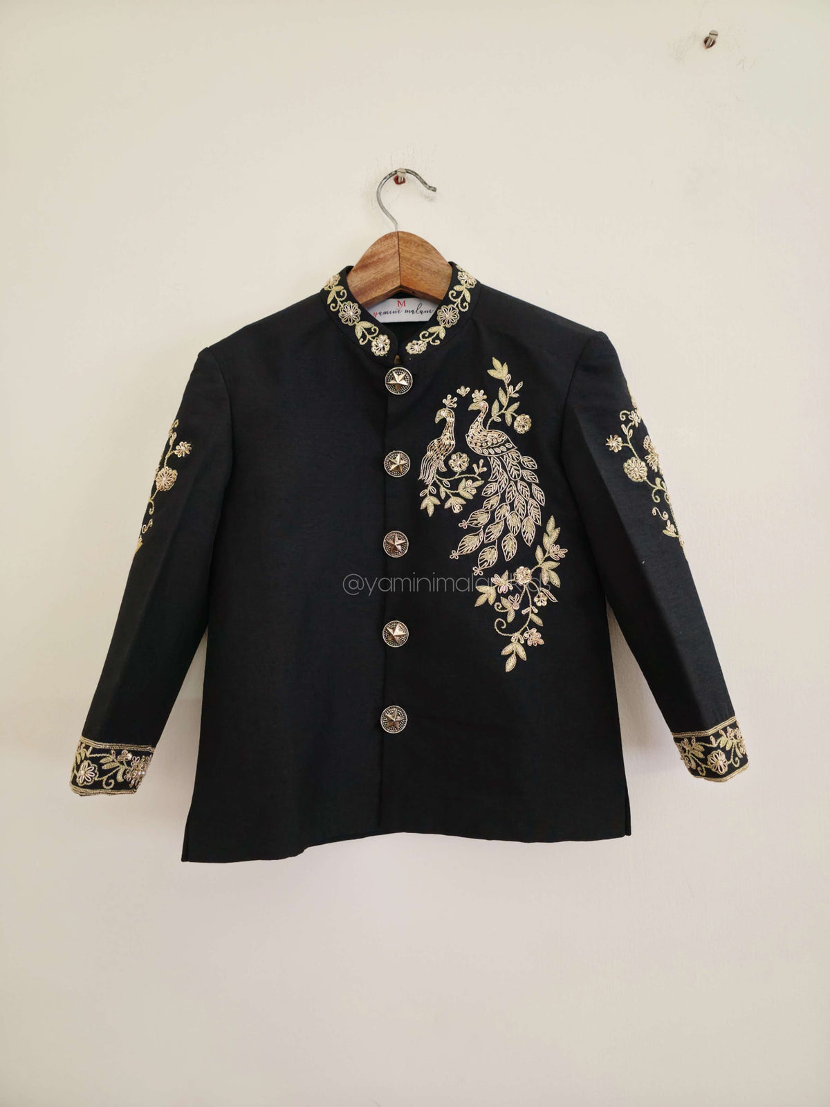 Onyx Peacock Prince Coat