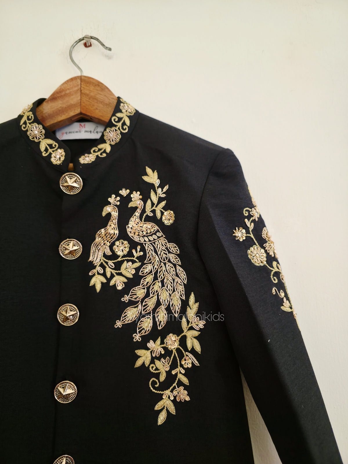 Onyx Peacock Prince Coat
