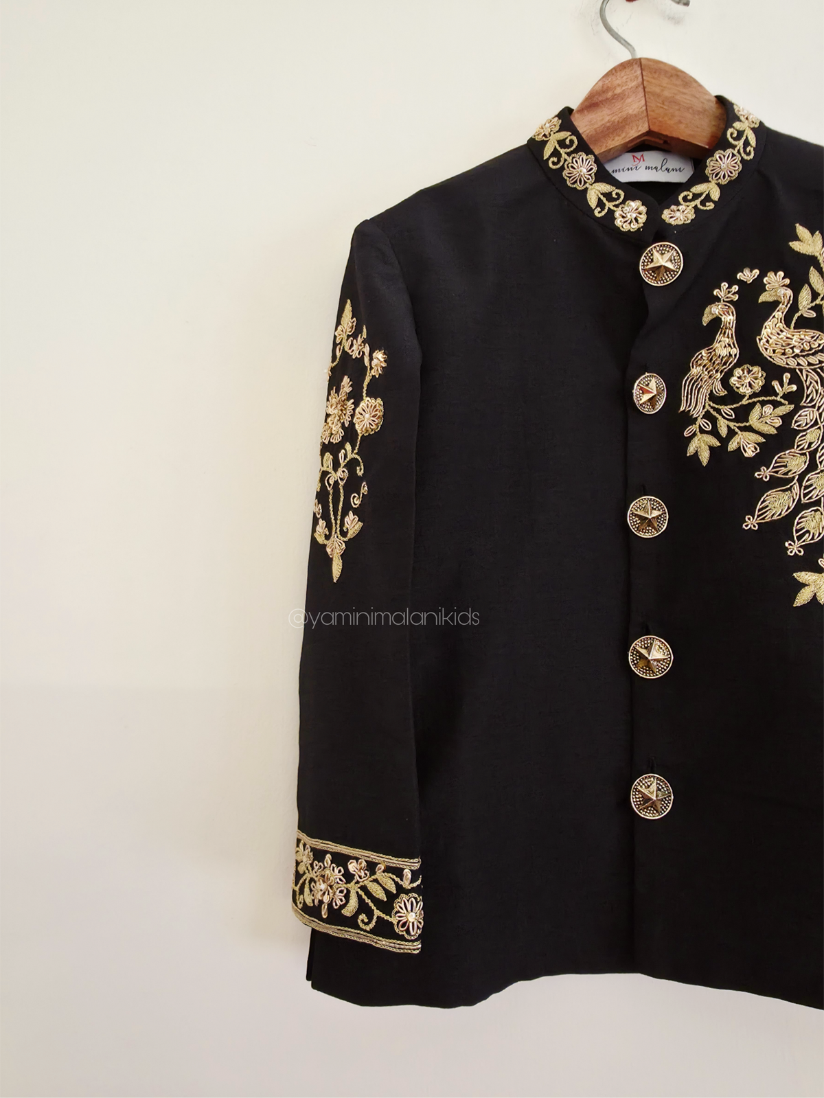 Onyx Peacock Prince Coat