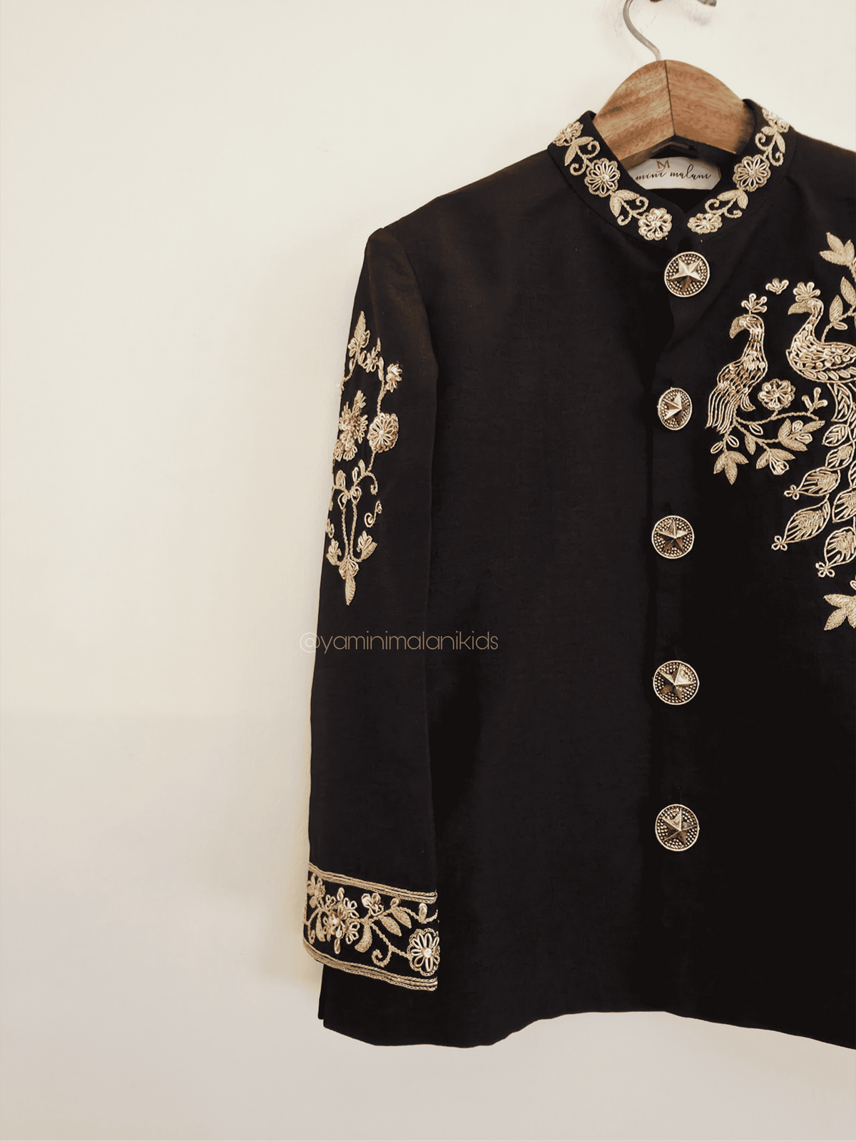 Onyx Peacock Prince Coat