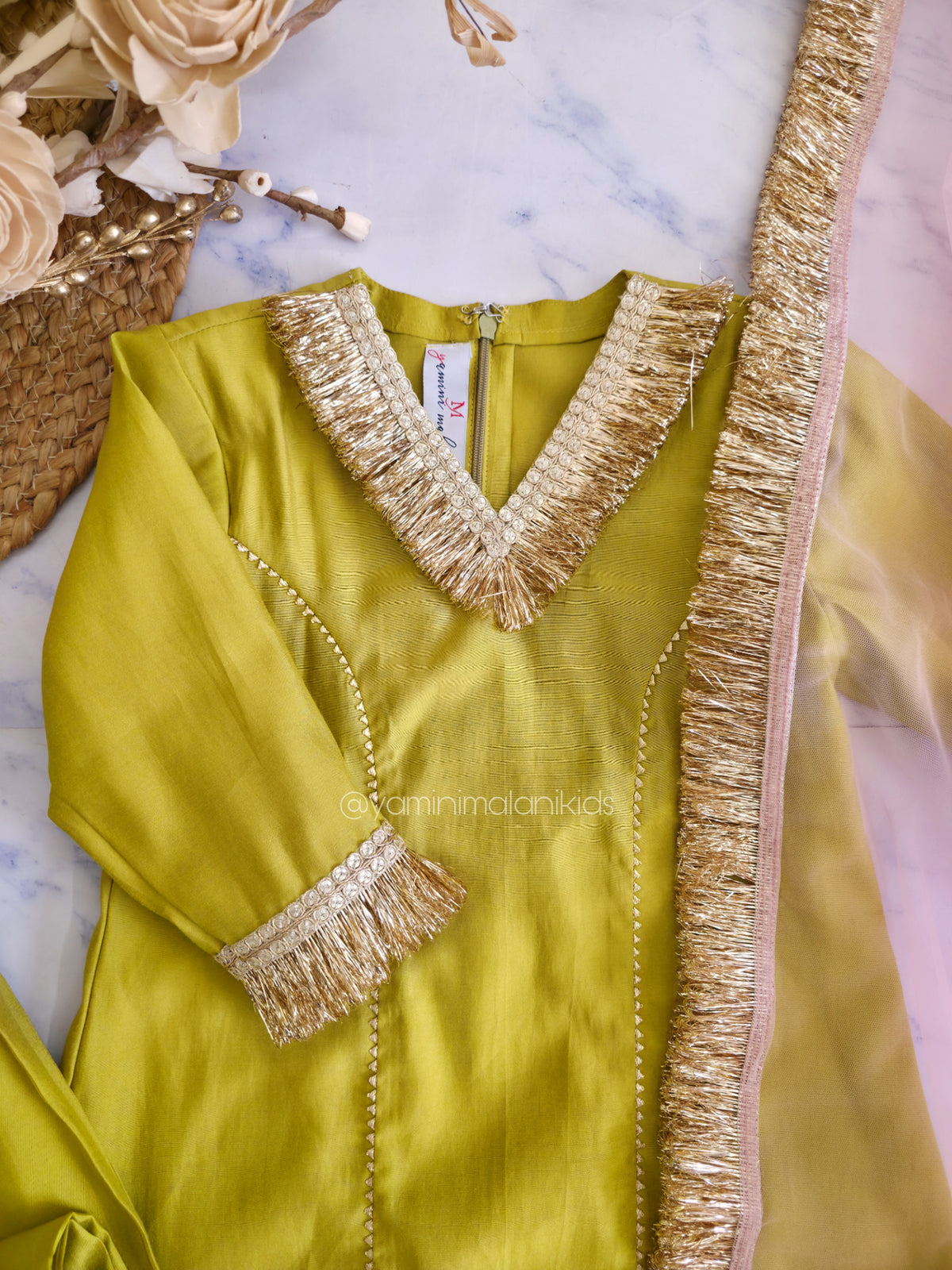 Lime Blush Suit