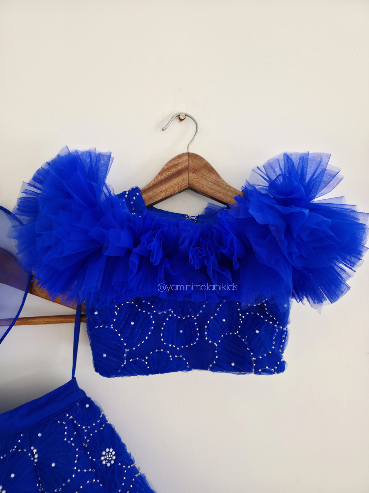 Royal Blue Fleurs
