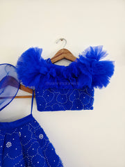 Royal Blue Fleurs