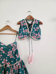 Bottle Green Sharara
