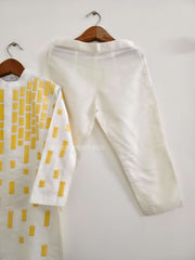 Ivory Yellow Appliques