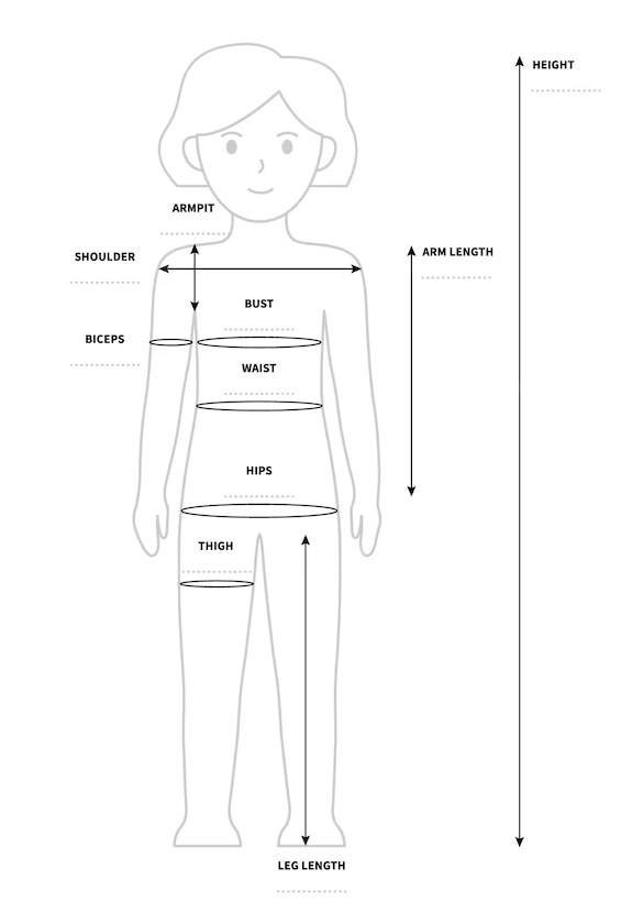 Girls Measurement Guide
