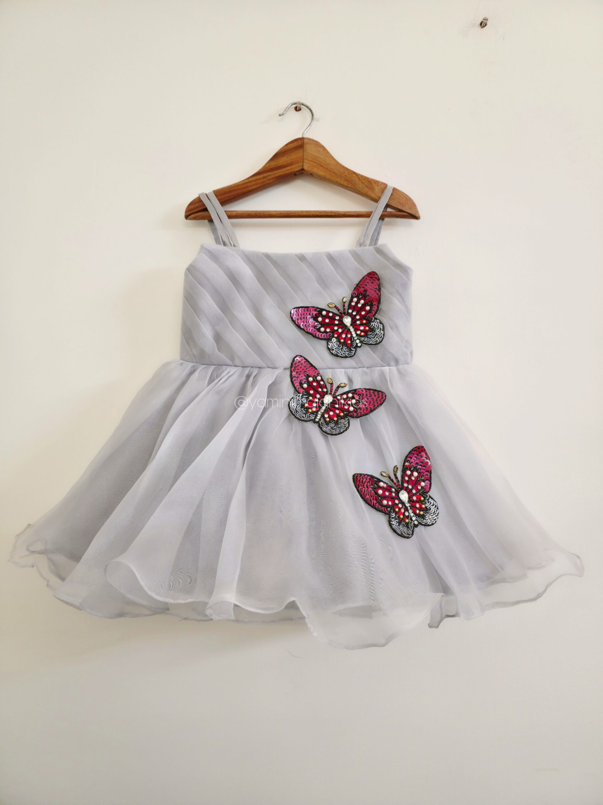 Ash Butterflies Dress