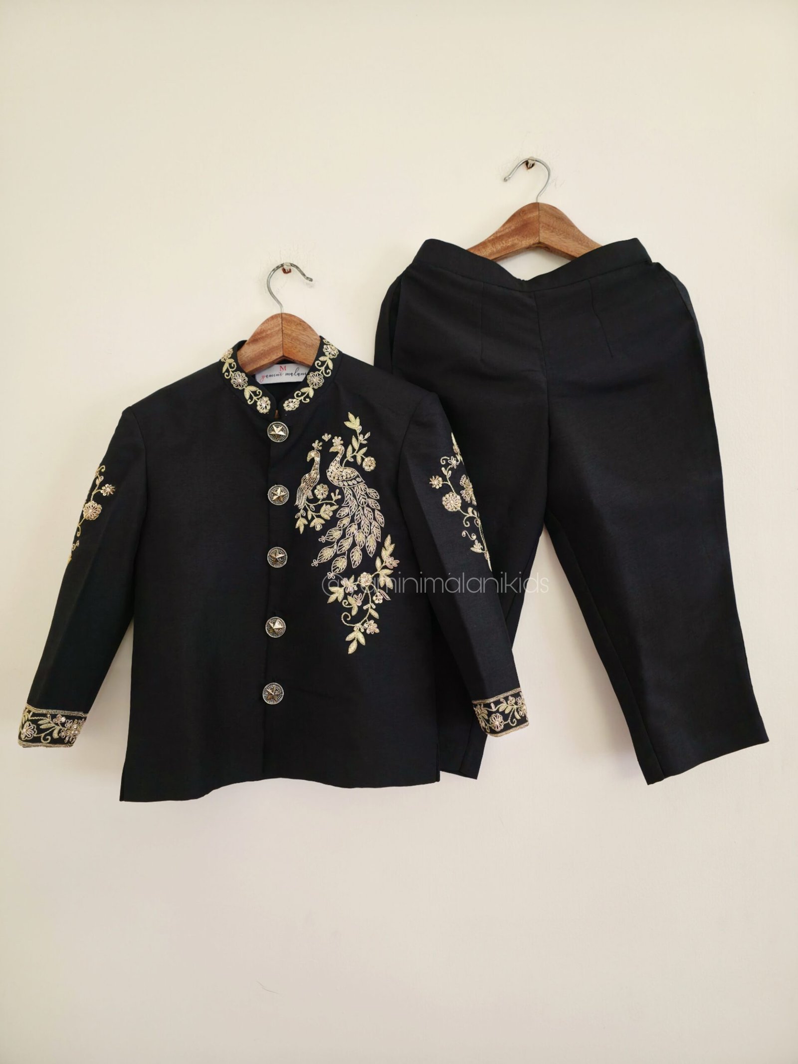 Onyx Peacock Prince Coat